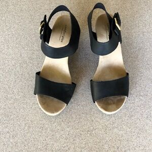 Comfort Plus by Predictions Black Sandals